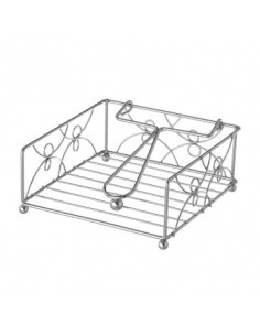 SERVILLETERO METAL CROMADO...