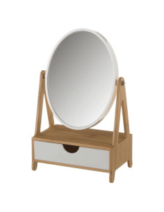 ESPEJO BAMBU-POLIESTIRENO