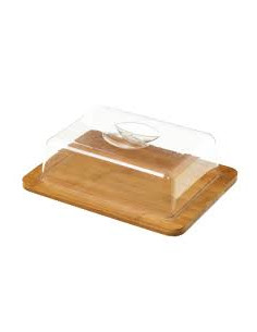 BANDEJA CON TAPA BAMBU...