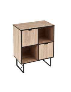 MUEBLE 2 PUERTAS MDF/METAL...