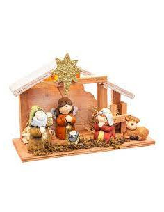 PORTAL CON LUZ 6 FIGURAS...