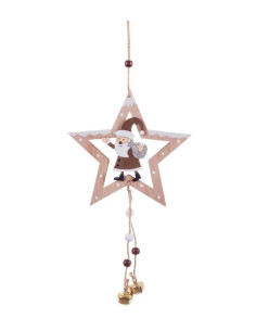 COLGANTE ESTRELLA MADERA 36...