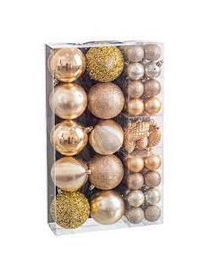 S/50 BOLA PS ORO 4, 6 Y 8 CM