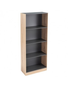 ESTANTERIA 3 BALDAS PB GRIS...