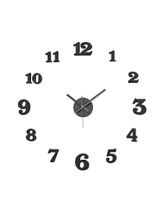 RELOJ WALL STICKER EVA-PP...