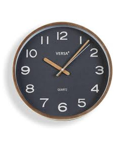 RELOJ GRIS OSCURO 30 CM