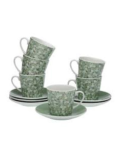 SET 6 TAZAS TE C/P BELLIS