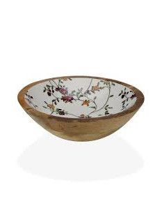 BOL GRANDE ESMALTADO FLORES S