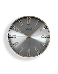 RELOJ PLATEADO CLARO 30 CM