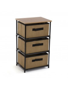 CAJONERA 3 CAJONES BEIGE