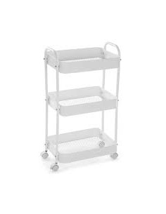 CARRO 3 BALDAS BLANCO