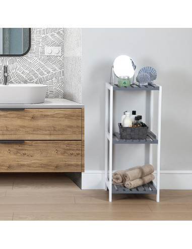 ESTANTERIA 3 BLADAS BLANCA