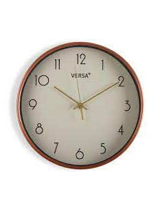 RELOJ PARED BEIGE