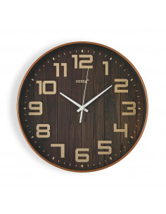 RELOJ COCINA MARRON 30.5 CM