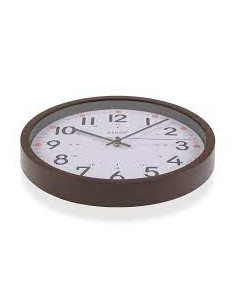 RELOJ COCINA MADERA NAT 30.5CM 2