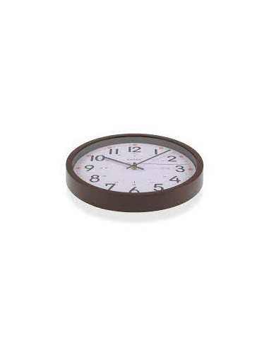 RELOJ COCINA MADERA NAT 30.5CM