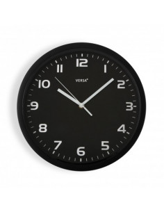 RELOJ COCINA NEGRO 30.5 CM