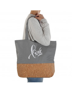 BOLSA GRIS 45X36 CM