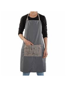 DELANTAL GRIS 2