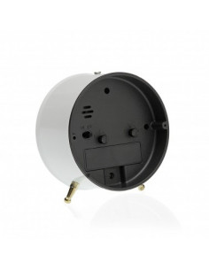 RELOJ DESPERTADOR BLANCO 2