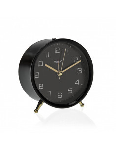 RELOJ DESPERTADOR NEGRO