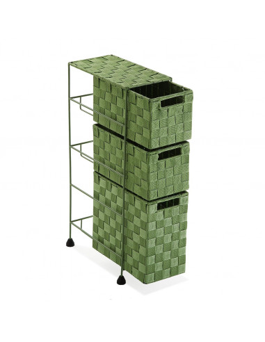 MUEBLE BANO 3 CAJONES VERDE
