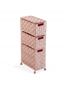 MUEBLE BANO 3 CAJONES ROSA