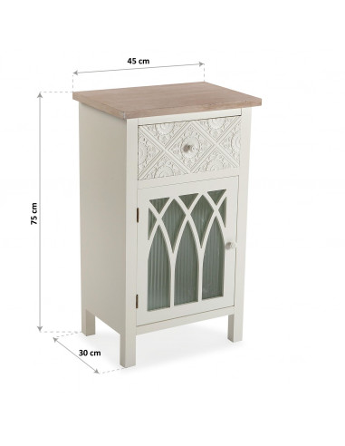 COMODA 1/C CON PUERTA KELLY