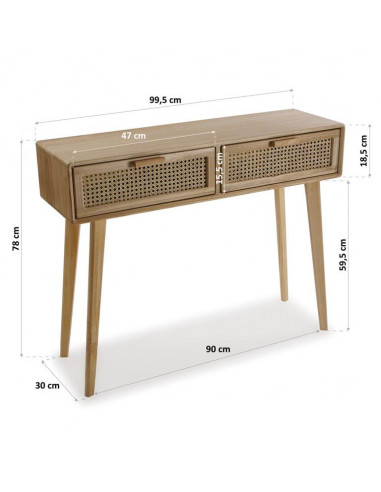 MESA ENTRADA EMIL LARGA