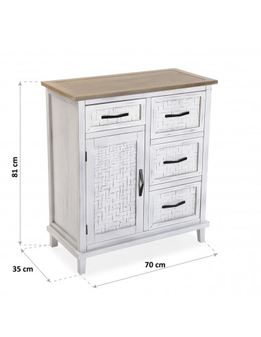 COMODA 5 CAJONES KANKEN