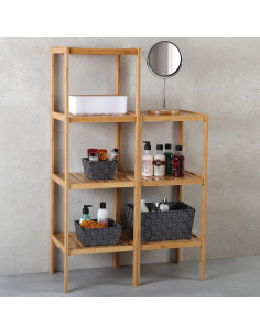 ESTANTERIA 3 BALDAS BAMBU 2