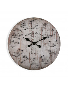 RELOJ PARED MADERA 60 CM 1870