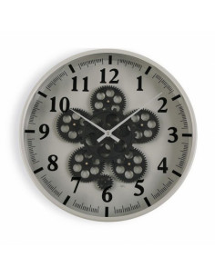 RELOJ PARED GRIS 36 CM