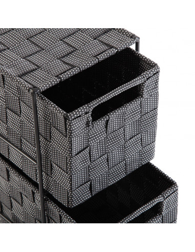 MUEBLE BAÑO 3 CAJONES GRIS