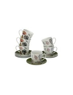 SET 6 TAZAS TE ROXANNE
