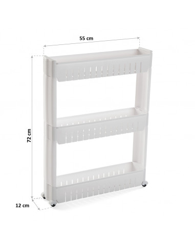 CARRO BANO 3 BALDAS RUEDAS