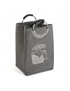 CESTO DE ROPA LAUNDRY GRIS OSC