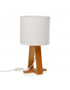 LAMPARA DE MESA BLANCA