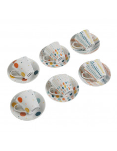 SET 6 TAZAS CAFE  CALISTA