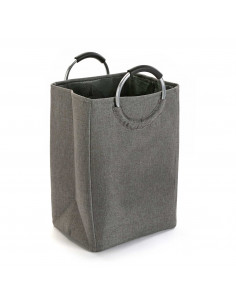 CESTA DE ROPA C/ASAS GRIS...