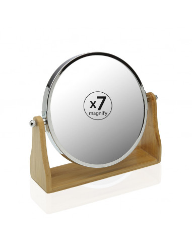 ESPEJO CON PIE 1X/7X BAMBU