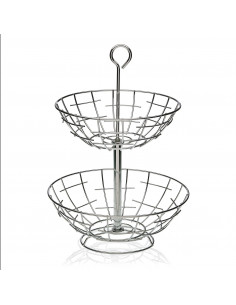 FRUTERO CROMADO DOS PISOS 2