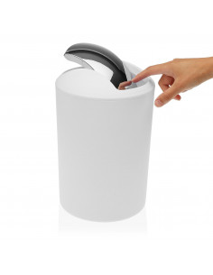 PAPELERA 7L BLANCA 2