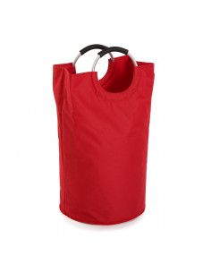 CESTA ROPA ROJO