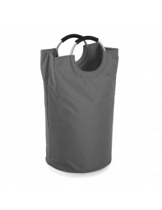 CESTA ROPA GRIS OSCURO