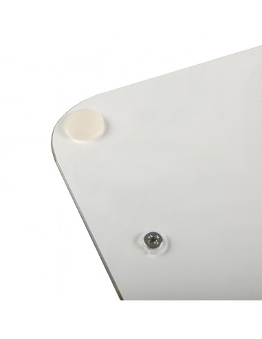 BANDEJA CRISTAL MARMOL BLANCO