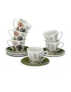 SET 6 TAZAS CAFE ROXANNE