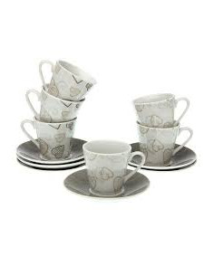 SET 6 TAZAS CAFE  COZY