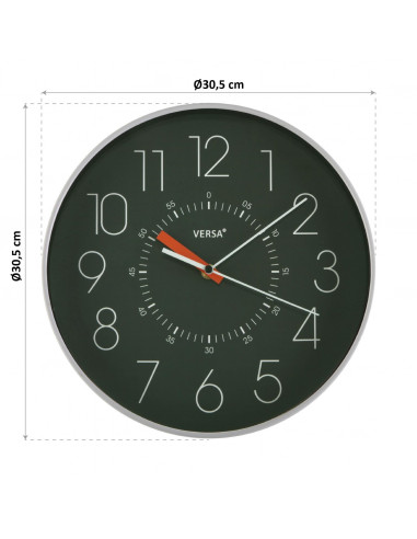 RELOJ COCINA VERDE 30,5 CM