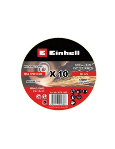 LATA DE 10 DISCOS 115X1MM...